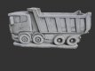 J1861 vrachtwagen met kipper SCANIA 27 cm J1861 vrachtwagen met kipper SCANIA 27 cm